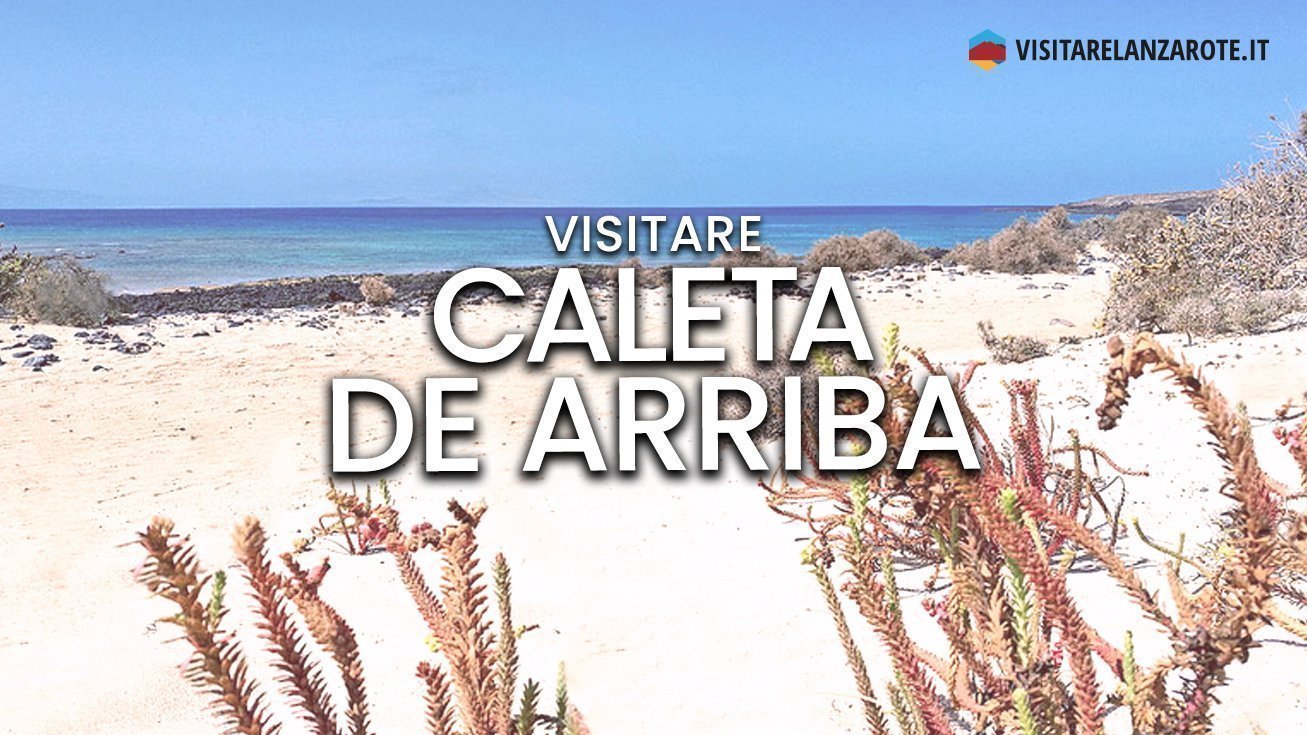 Caleta de Arriba, Lanzarote | Spiaggia dell'isola de La Graciosa