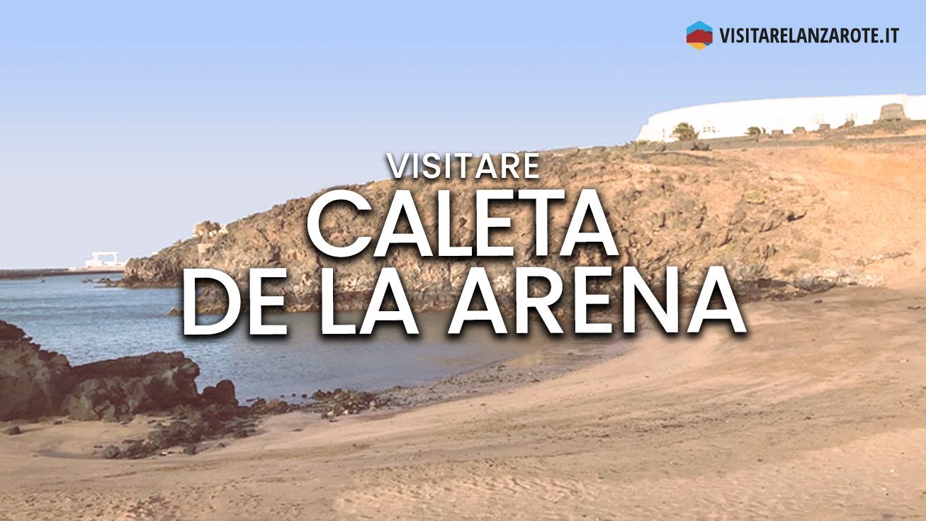Caleta de La Arena, Arrecife | Spiaggia dell'isola di Lanzarote