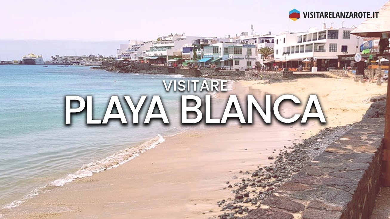 Playa Blanca Beach, Yaiza | Spiaggia dell'isola di Lanzarote