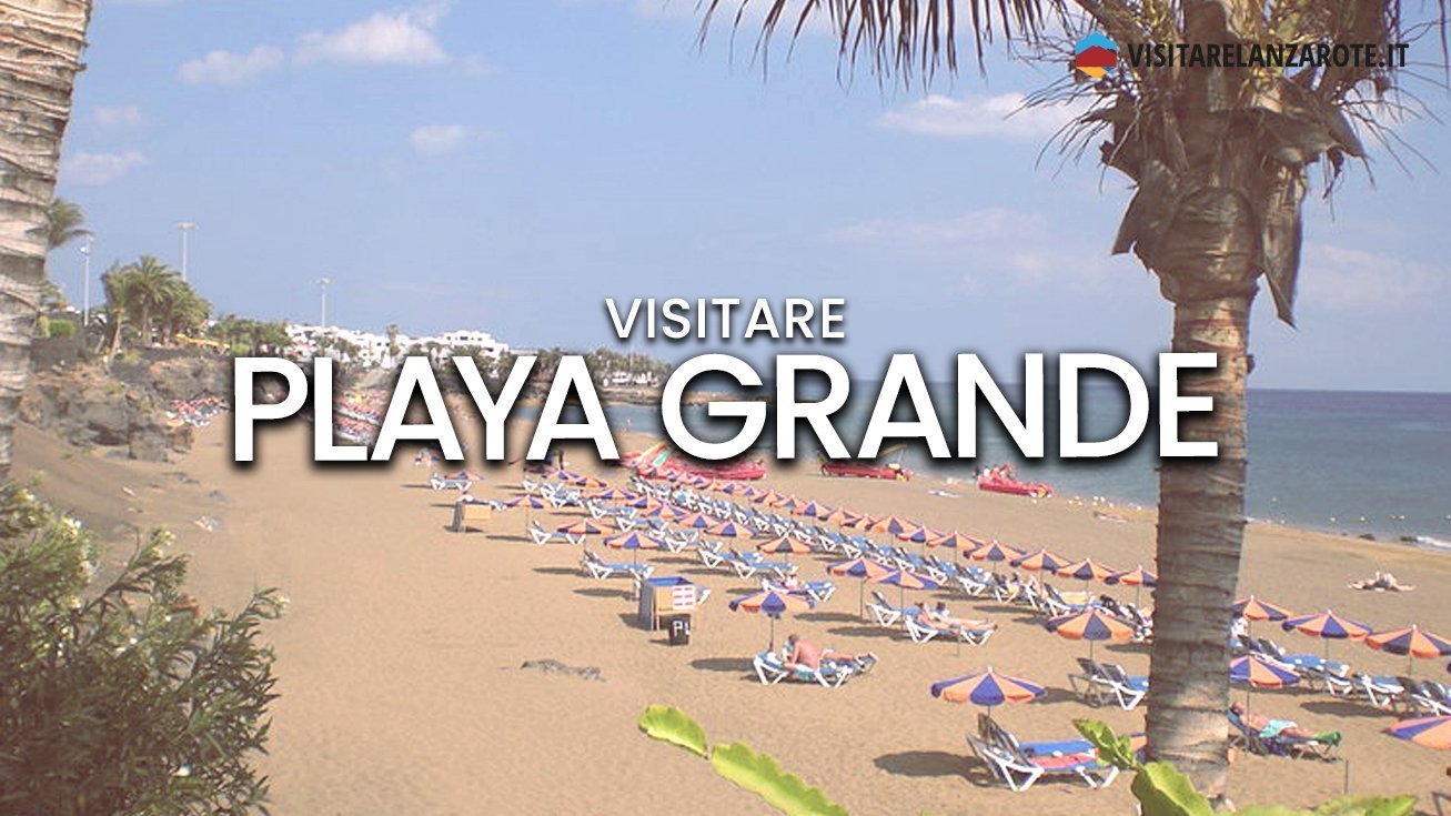 Playa Grande, Puerto del Carmen, Tías | Spiaggia dell'isola di Lanzarote