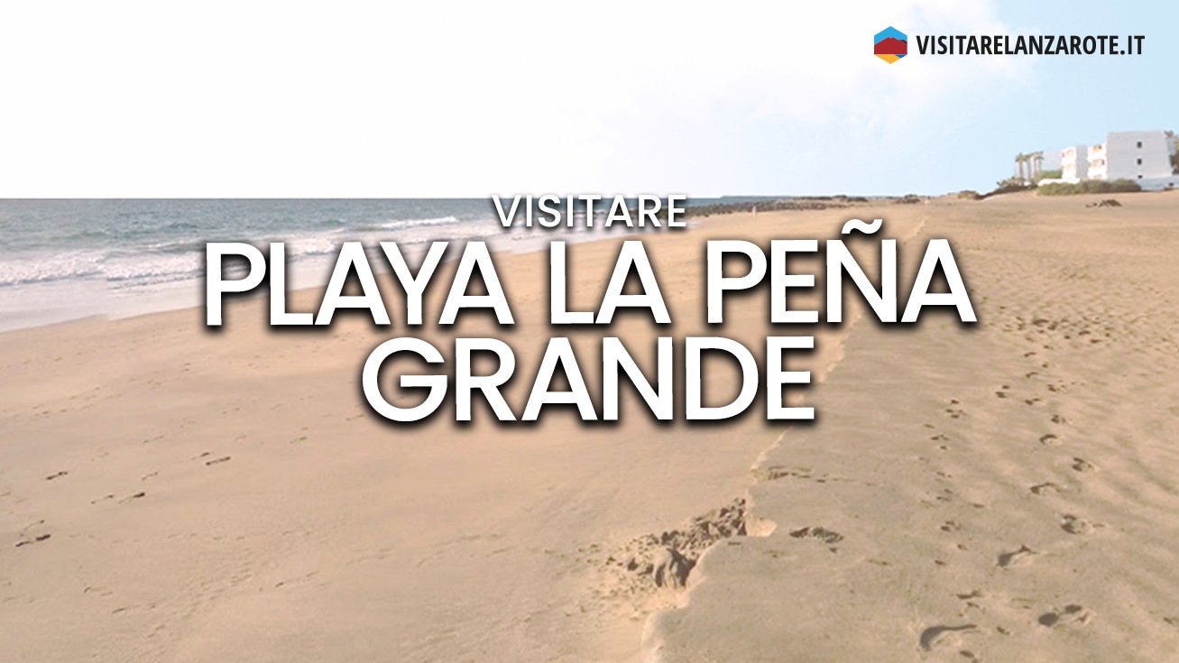 Playa La Peña Grande, Tías | Spiaggia dell'isola di Lanzarote