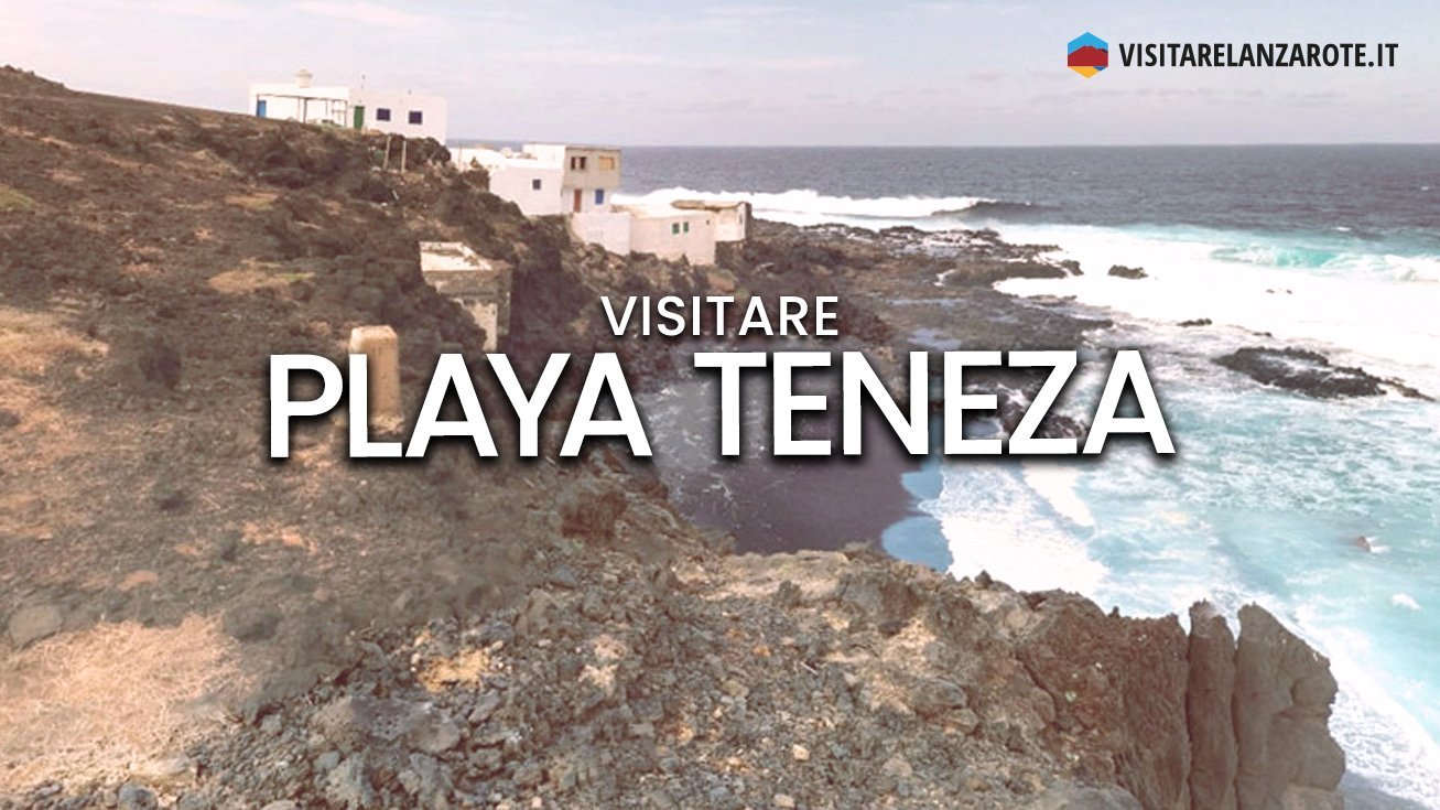 Playa Teneza, Tinajo | Spiaggia nera dell'isola di Lanzarote